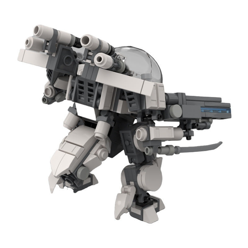 War Robot Armor MOC Building Kit | Futuristic Mecha Robot Model - 6