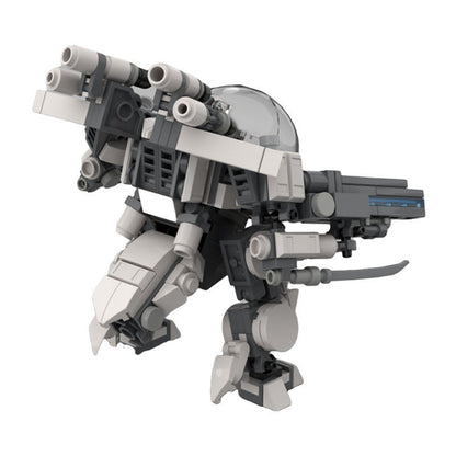 War Robot Armor MOC Building Kit | Futuristic Mecha Robot Model - 6
