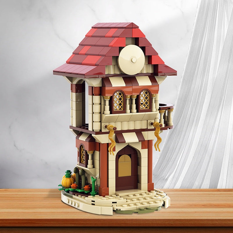 Warrior Woman's Home MOC Building Kit | Fantasy House Architecture Model - 2
