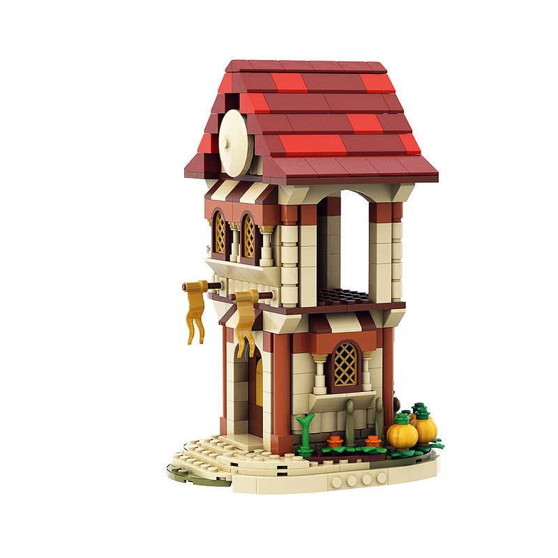 Warrior Woman's Home MOC Building Kit | Fantasy House Architecture Model - 5