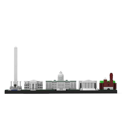Washington DC Skyline MOC Building Kit | City Architecture Model - 1