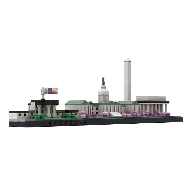 Washington DC Skyline MOC Building Kit | City Architecture Model - 9