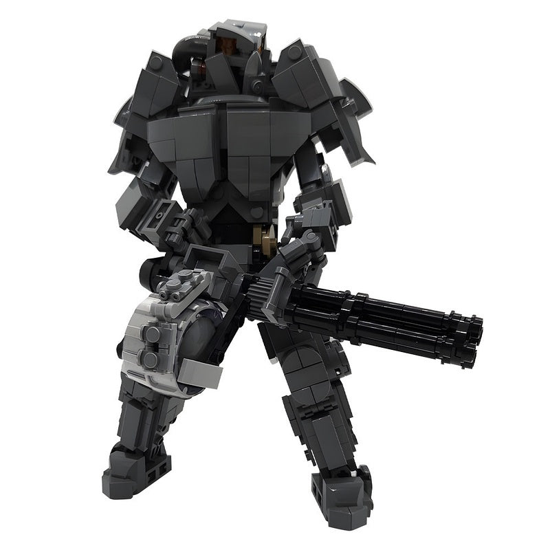 Wasteland Power Armor Building Kit | LEGO-Compatible MOC - 3