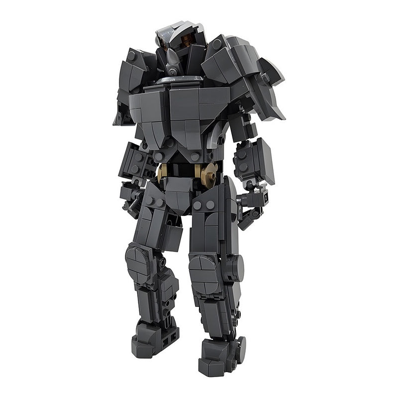 Wasteland Power Armor Building Kit | LEGO-Compatible MOC - 5