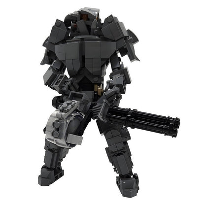 Wasteland Power Armor MOC Mecha Figure Building Kit | Sci-Fi Robot - 2