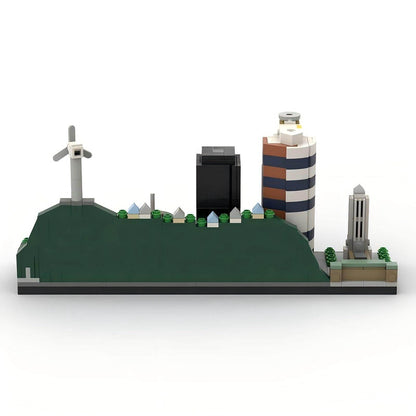 Wellington Skyline Building Kit | LEGO-Compatible MOC - 4