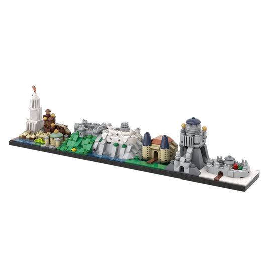 westeros skyline building set | game of thrones | moc-29080 - 2