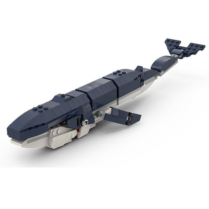 Whale Collection MOC Building Kit | Marine Life Animal Figure Models - 11