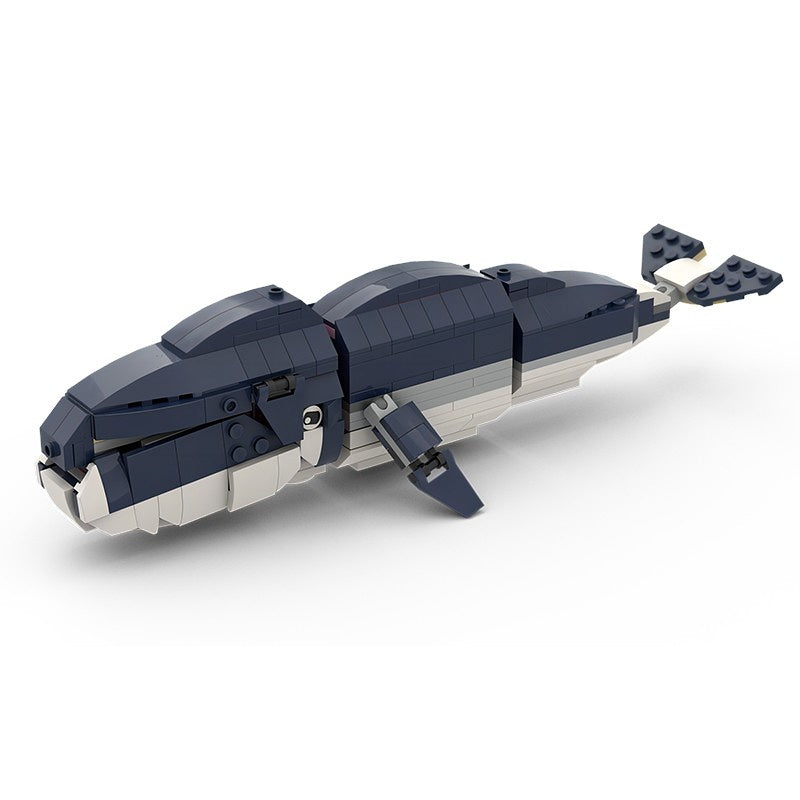Whale Collection MOC Building Kit | Marine Life Animal Figure Models - 2