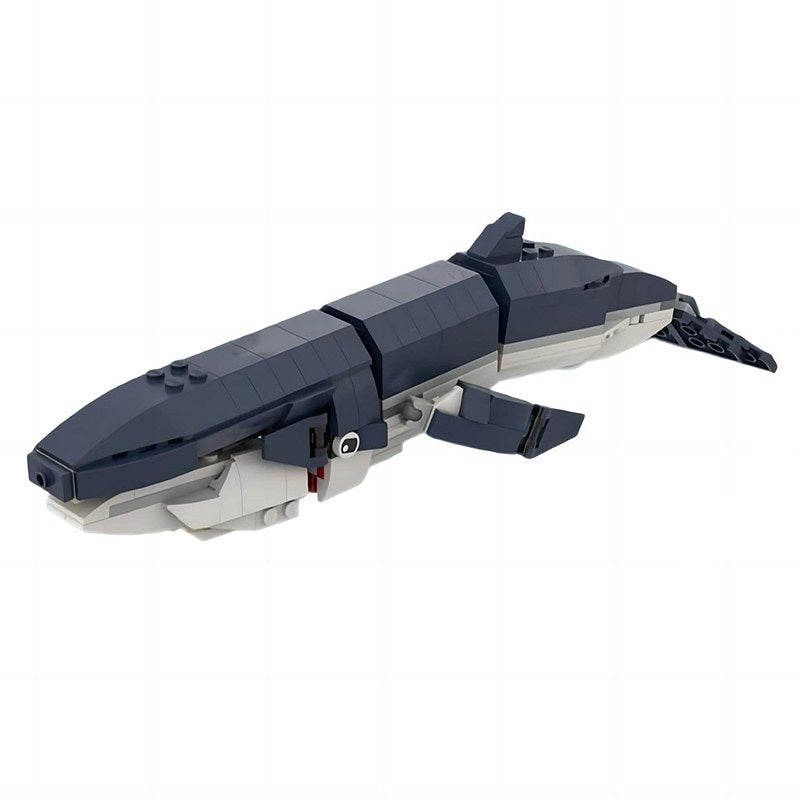 Whale Collection MOC Building Kit | Marine Life Animal Figure Models - 3