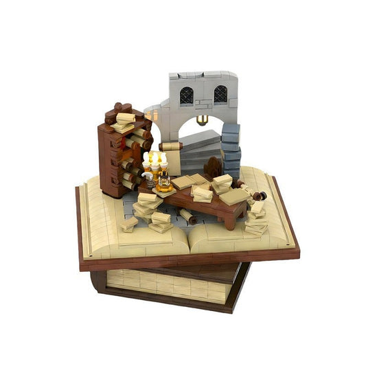 White City Wizard Archive MOC Diorama Building Kit - 1