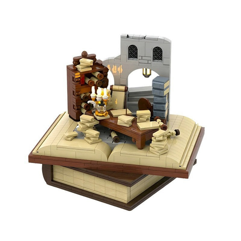 White City Wizard Archive MOC Diorama Building Kit - 2
