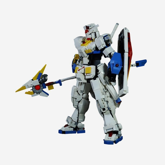 White Devil Mecha Robot Building Kit | LEGO-Compatible MOC - 1