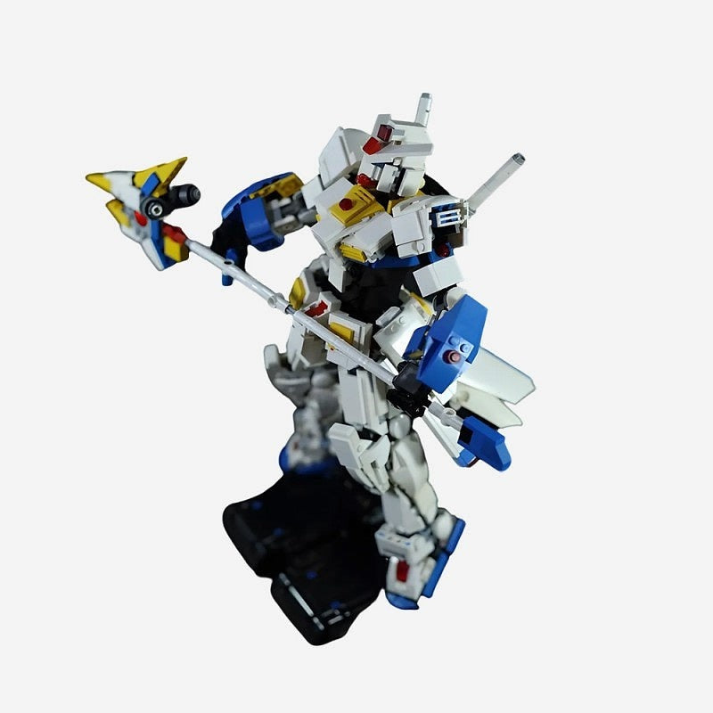 White Devil Mecha Robot MOC Building Kit | Futuristic Figure Model - 2