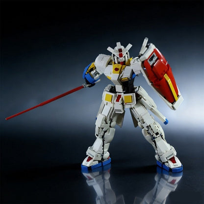 White Devil Mecha Robot MOC Building Kit | Futuristic Figure Model - 6