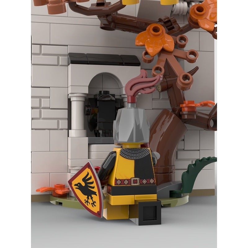 White Tower MOC Medieval Castle Architecture Building Kit - 8