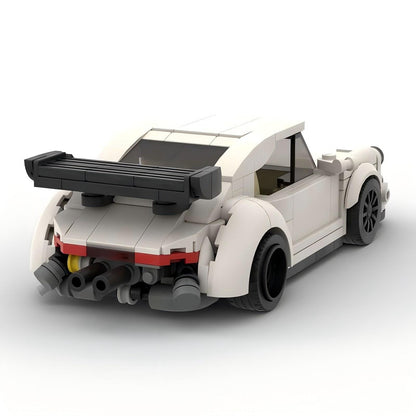 Widebody 911-Style Turbo Sports Car Building Kit | LEGO-Compatible MOC - 2
