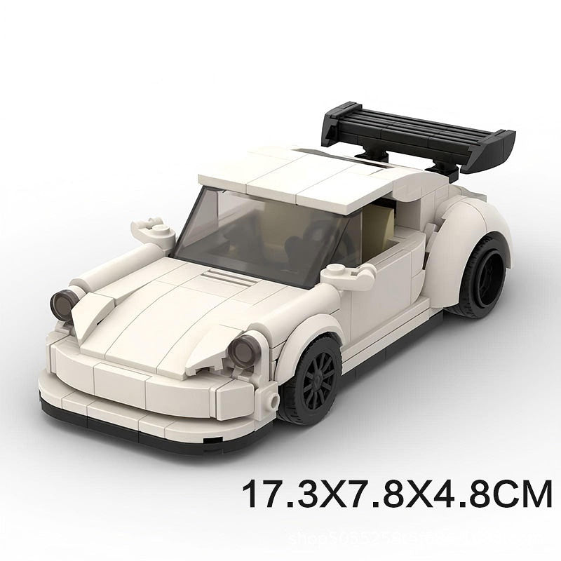 Widebody 911-Style Turbo Sports Car Building Kit | LEGO-Compatible MOC - 6