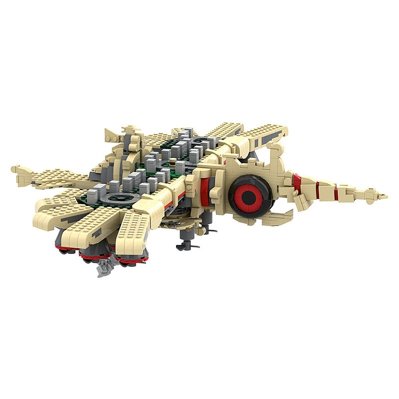 Wind Sky Ancient Mechanical Eagle Guardian Building Kit | LEGO-Compatible MOC - 5