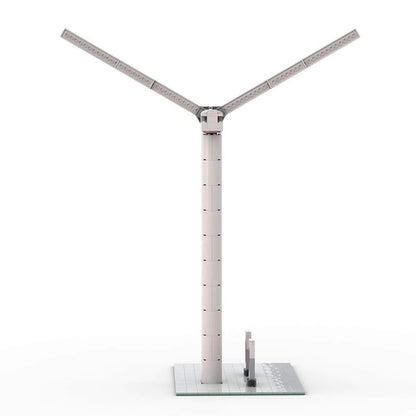 Wind Turbine with EV Charging Station Building Kit | LEGO-Compatible MOC - 4