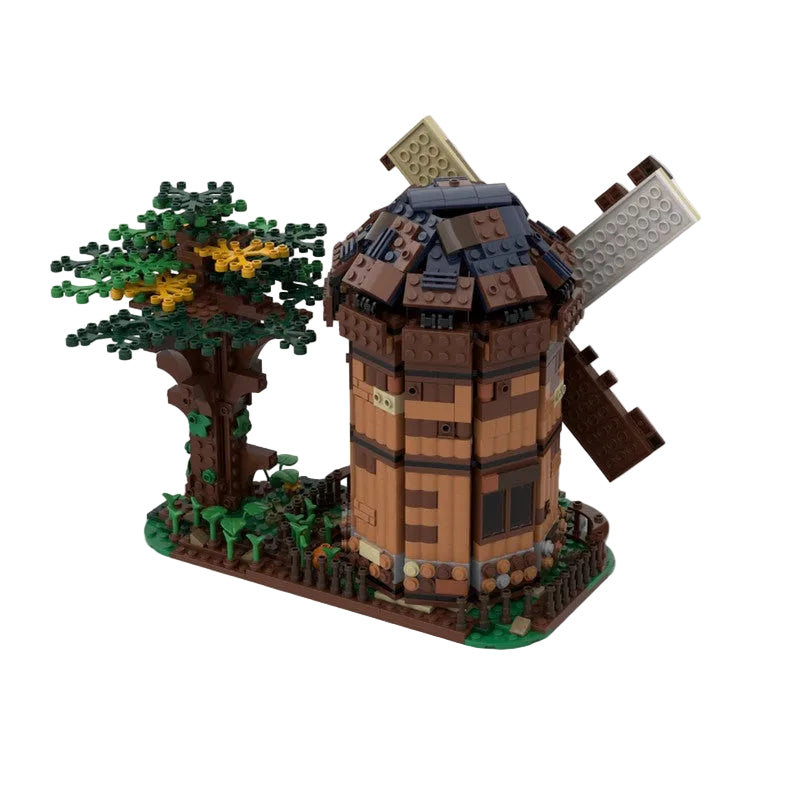 Windmill Building Kit | LEGO-Compatible MOC - 3