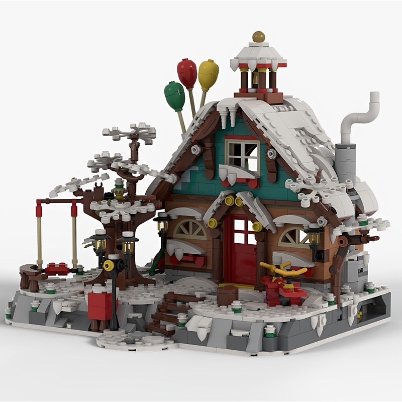 Winter Kindergarten Our Little Stars Christmas Village MOC Building Kit - 1