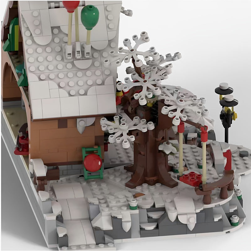 Winter Kindergarten Our Little Stars Christmas Village MOC Building Kit - 5