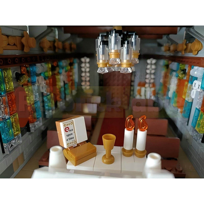 Winter Village Cathedral Building Kit | LEGO-Compatible MOC - 6