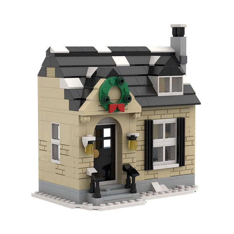 Winter Village House Building Kit | LEGO-Compatible MOC - 4