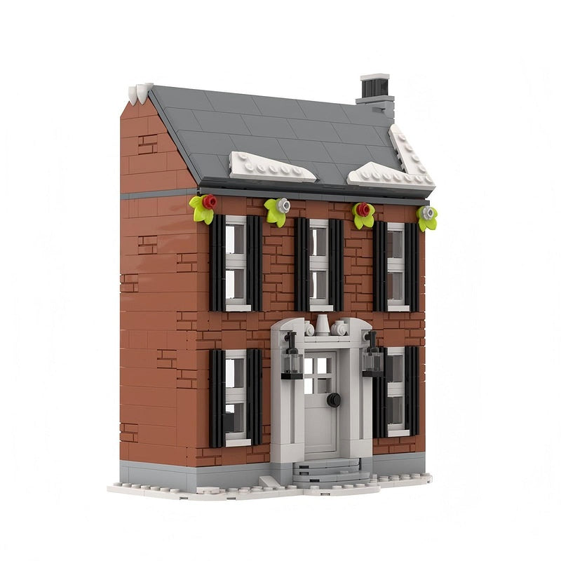 Winter Village House Building Kit | LEGO-Compatible MOC - 7