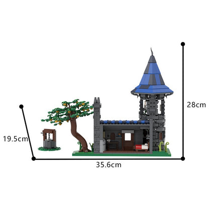 Wizard's Manor MOC Building Kit | Fantasy Magic House Architecture - 5