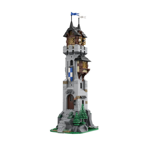Wizard's Tower MOC Fantasy Castle Building Kit - 1