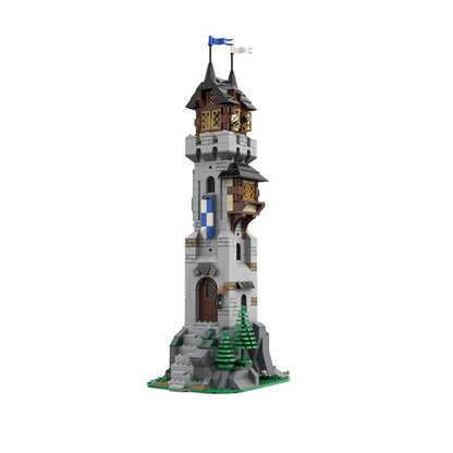 Wizard's Tower MOC Fantasy Castle Building Kit - 3