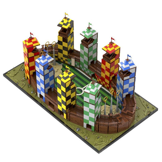 Wizarding Fantasy Flying Sport Stadium MOC Building Kit - 1