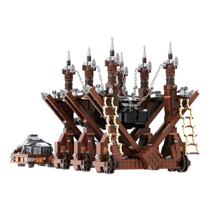 Wolf Head Battering Ram Building Kit | LEGO-Compatible MOC - 3