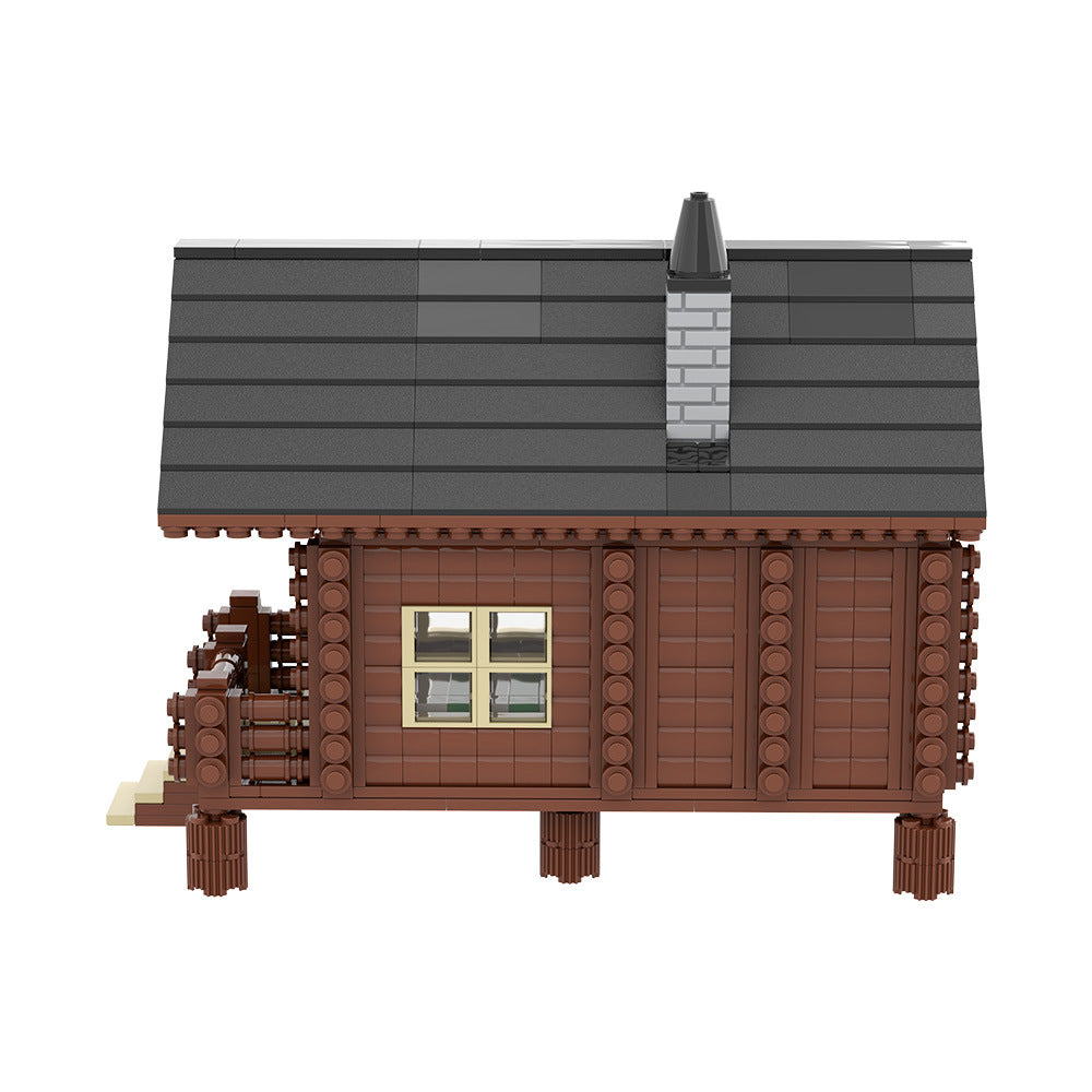 Wood Cabin MOC Building Kit | LEGO-Compatible MOC - 5