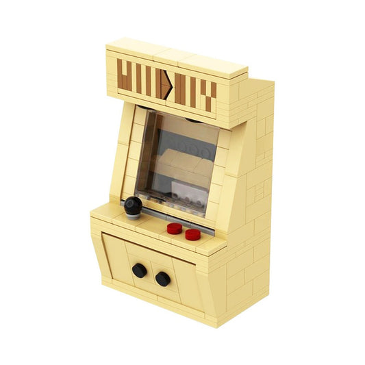 Wooden Retro Arcade Machine MOC Building Kit - 1