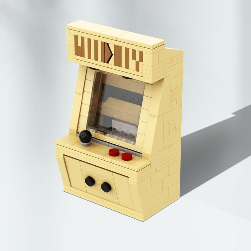 Wooden Retro Arcade Machine MOC Building Kit - 2
