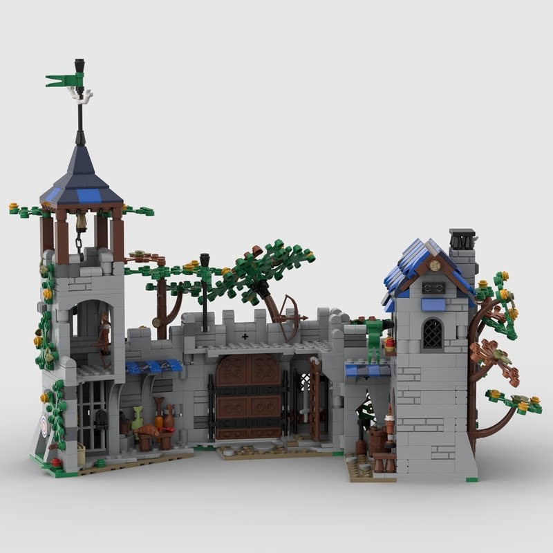 Woodland Forest Castle MOC Medieval Stronghold Building Kit - 2