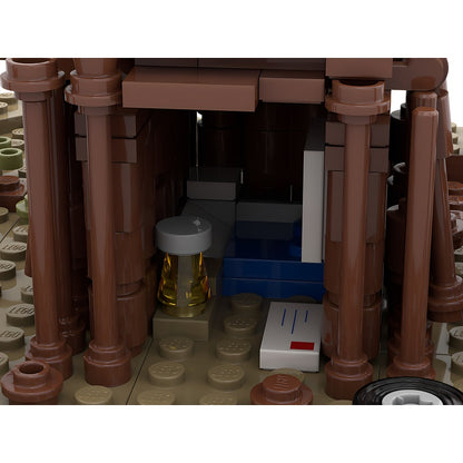 Woodland Hideout Fort Diorama MOC Building Kit - 2