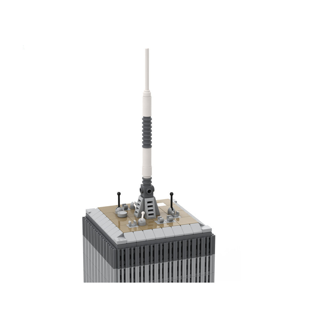 World Trade Center Building Kit | 1:800 Scale | LEGO-Compatible MOC - 4