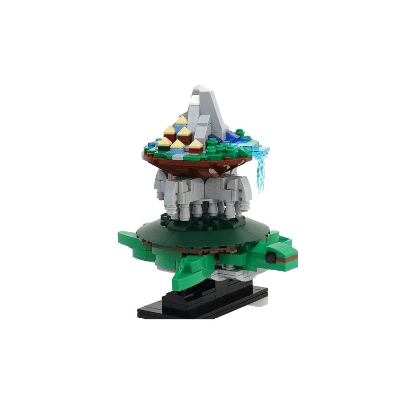 World Turtle Animal Model MOC Building Kit - 2