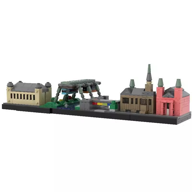 Wuppertal Skyline MOC Architecture Building Kit - 2