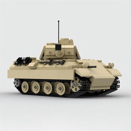 WW2 Panther G Tank MOC Building Kit | German Medium Tank Model - 11