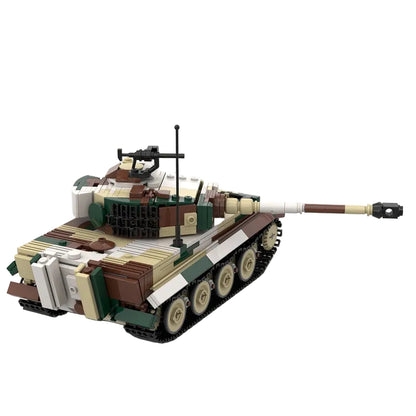 WW2 Tiger E Heavy Tank MOC Building Kit | Historical Vehicle Model - 2