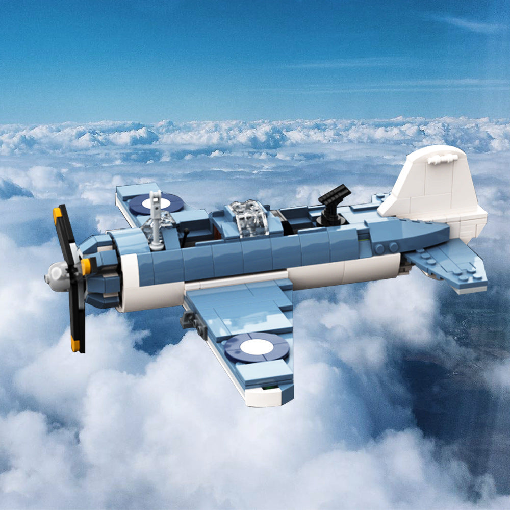 WWII Dive Bomber Building Kit | LEGO-Compatible MOC - 4