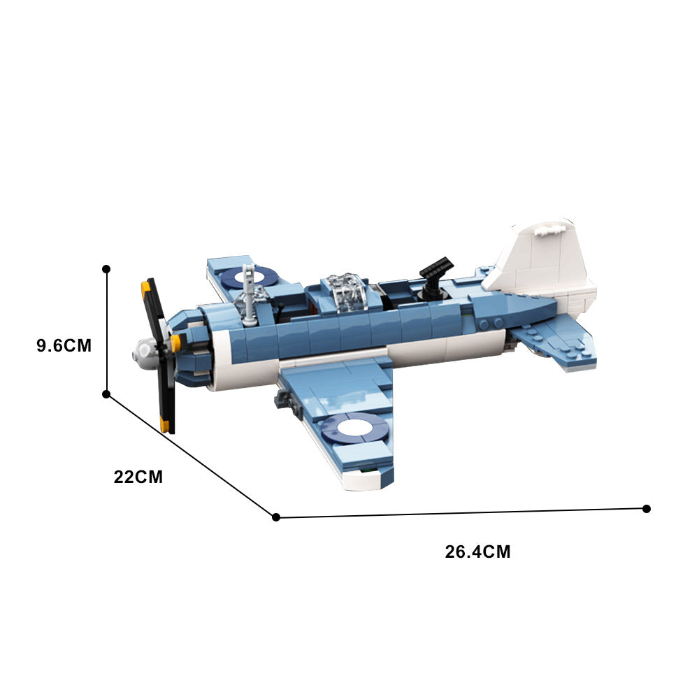 WWII Dive Bomber Building Kit | LEGO-Compatible MOC - 5