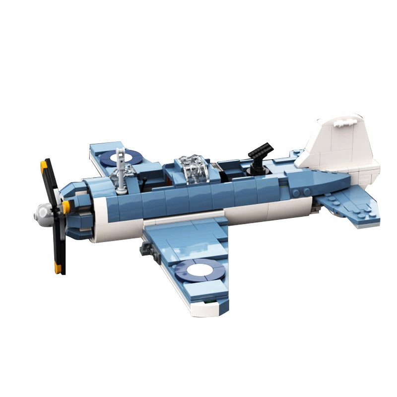 WWII Dive Bomber MOC Aircraft Building Kit | Historical Plane Model - 3