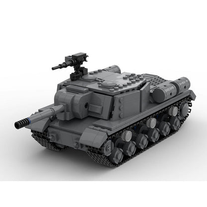 WWII ISU-152 Assault Gun MOC Building Kit | Heavy Tank Destroyer Model - 2