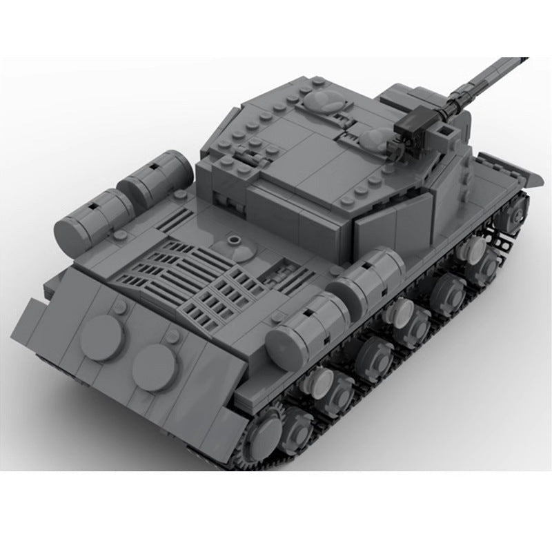 WWII ISU-152 Assault Gun MOC Building Kit | Heavy Tank Destroyer Model - 4